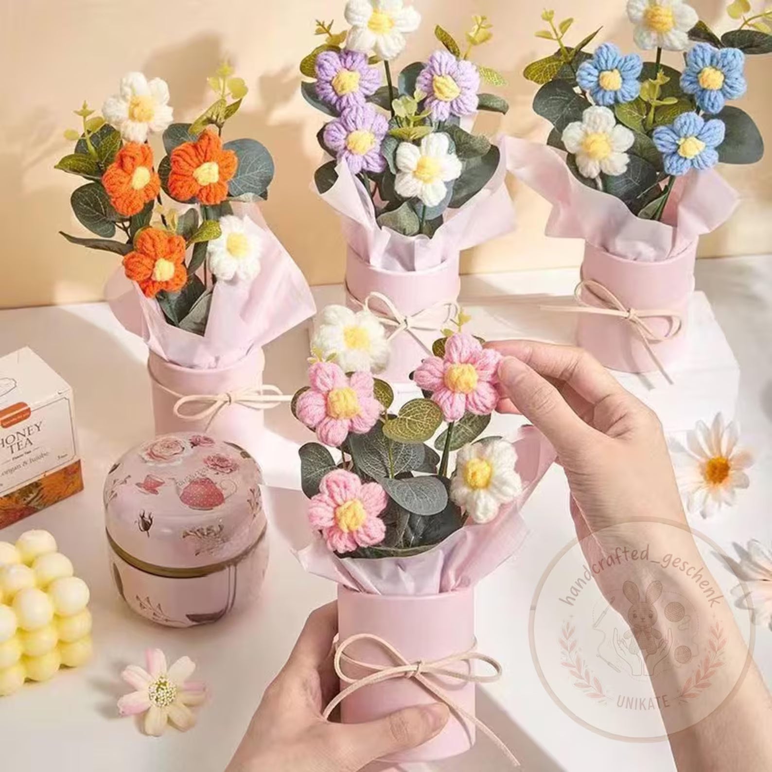 Crochet Flower Bouquet: Handmade Forever Flowers